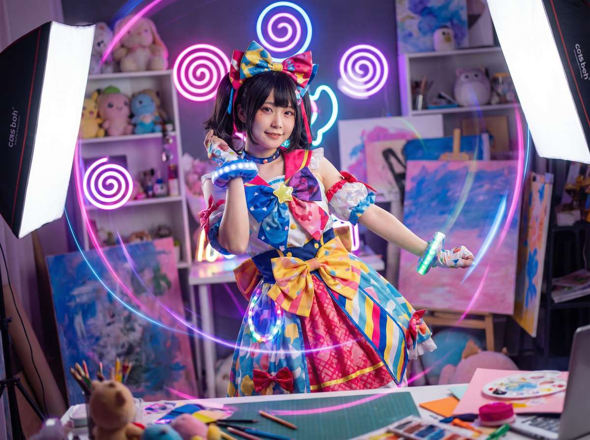 抖音揭秘动漫角色扮演视频