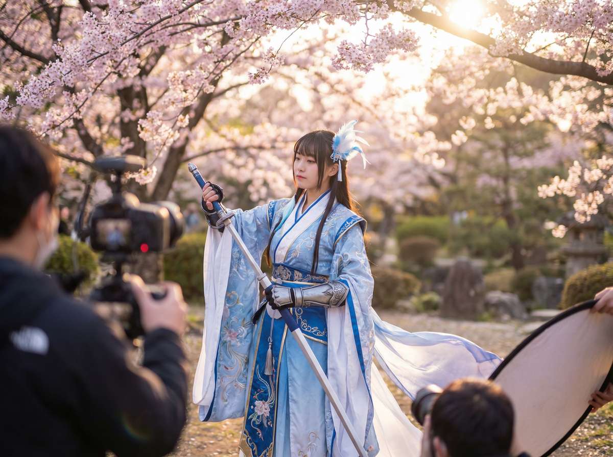 抖音揭秘古风cosplay视频